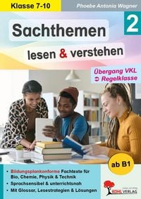 Produktbild: Sachthemen lesen und verstehen / Band 2: &Uuml;bergang VKL zur Regelklasse