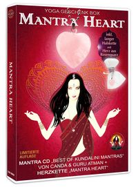 Bild vom Artikel Mantra Heart Yoga Geschenk Box: Mantra CD „Best of Kundalini Mantras“ + Halskette „Mantra Heart“ vom Autor Canda & Guru Atman