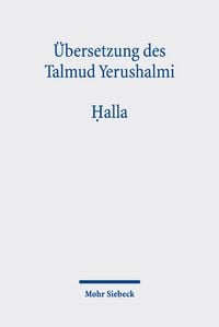 Produktbild: &Uuml;bersetzung des Talmud Yerushalmi