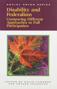 Produktbild: Disability and Federalism