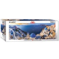 Bild vom Artikel Eurographics 6010-5300 - Santorini Griechenland, Panorama Puzzle - 1000 Teile vom Autor 