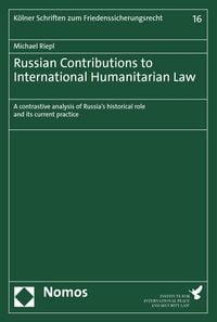 Produktbild: Russian Contributions to International Humanitarian Law