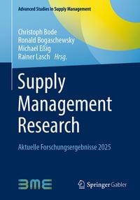 Produktbild: Supply Management Research