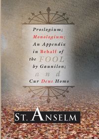 Produktbild: Proslogium; Monologium;