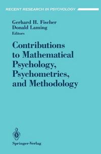Produktbild: Contributions to Mathematical Psychology, Psychometrics, and Methodology