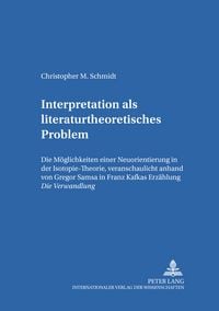 Produktbild: Interpretation als literaturtheoretisches Problem