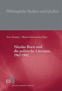 Produktbild: Nicolas Born und die politische Literatur, 1967-1982