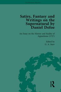 Produktbild: Satire, Fantasy and Writings on the Supernatural by Daniel Defoe, Part II vol 8