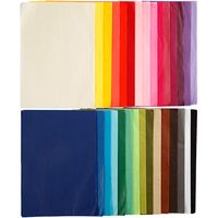 Produktbild: Creativ Company Seidenpapier, A4, 210x297 mm, 17 g, 30x10 Blatt