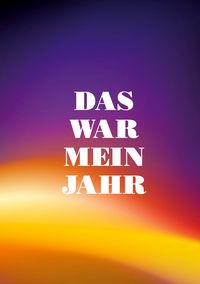 Produktbild: Das war mein Jahr