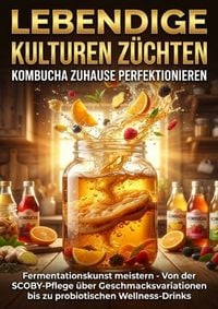 Produktbild: Lebendige Kulturen Z&uuml;chten: Kombucha Zuhause Perfektionieren