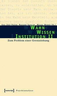 Produktbild: Wahn - Wissen - Institution II