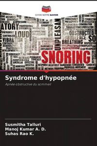 Produktbild: Syndrome d'hypopn&eacute;e