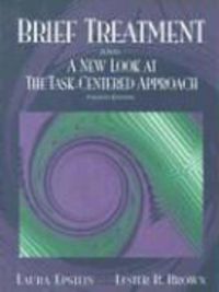 Produktbild: Brief Treatment and a New Look at the Task-Centered Approach