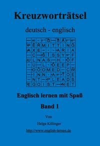 Produktbild: Englisch lernen mit Spa&szlig;. Kreuzwortr&auml;tsel deutsch-englisch