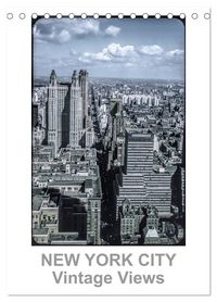 Produktbild: NEW YORK CITY - Vintage Views (Tischkalender 2026 DIN A5 hoch), CALVENDO Monatskalender