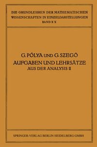 Produktbild: Aufgaben und Lehrs&auml;tze aus der Analysis