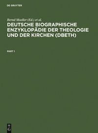 Produktbild: Deutsche Biographische Enzyklop&auml;die der Theologie und der Kirchen (DBETh)