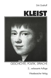 Produktbild: Kleist: Geschichte, Politik, Sprache