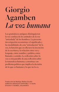 Produktbild: La voz humana
