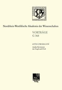 Produktbild: Antike Revisionen des Vergil und Ovid