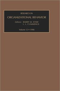 Produktbild: Res Org Behav V12