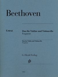 Produktbild: Ludwig van Beethoven - Duo f&uuml;r Violine und Violoncello, Fragment