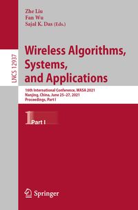 Produktbild: Wireless Algorithms, Systems, and Applications