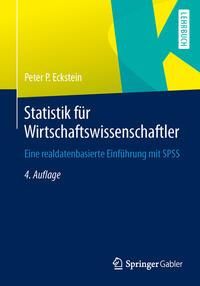 Produktbild: Statistik f&uuml;r Wirtschaftswissenschaftler