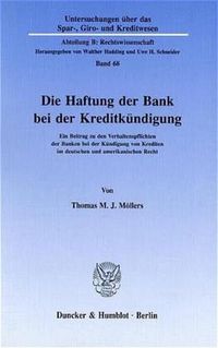 Produktbild: Die Haftung der Bank bei der Kreditk&uuml;ndigung.