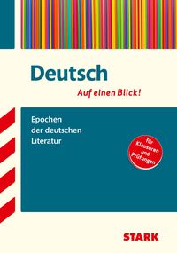 Produktbild STARK Deutsch - auf einen Blick! Epochen der deutschen Literatur