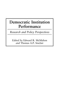 Produktbild: Democratic Institution Performance