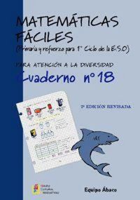 Produktbild: Matem&aacute;ticas f&aacute;ciles 18, ESO