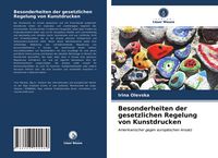 Produktbild: Besonderheiten der gesetzlichen Regelung von Kunstdrucken