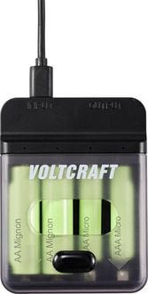 Produktbild: VOLTCRAFT VC-BC4-PB1 2in1 Ladeger&auml;t & Powerbank