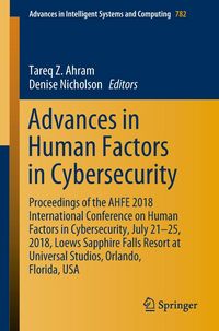 Produktbild: Advances in Human Factors in Cybersecurity