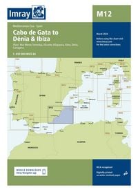 Produktbild: M12 Cabo de Gata to D&eacute;nia and Ibiza, Imray Chart
