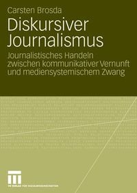 Produktbild: Diskursiver Journalismus