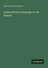 Produktbild: General Butler's Campaign on the Hudson