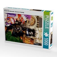 Produktbild: CALVENDO Puzzle Ein Motiv aus dem Kalender Masken der Sehnsucht - Karneval in Venedig | 1000 Teile Lege-Gr&ouml;&szlig;e 64x48cm Foto-Puzzle f&uuml;r gl&uuml;ckliche Stunden
