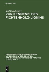 Produktbild: Zur Kenntnis des Fichtenholz-Lignins