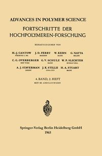 Produktbild: Advances in Polymer Science / Fortschritte der Hochpolymeren-Forschung