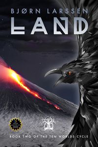 Produktbild: Land: Grimdark Norse Mythology Retelling of Discovery of Iceland (The Ten Worlds, #2)