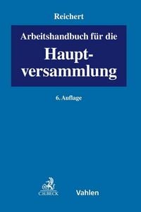 Produktbild: Arbeitshandbuch f&uuml;r die Hauptversammlung