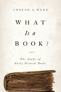 Produktbild: What Is a Book?
