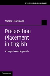 Produktbild: Preposition Placement in English