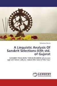 Produktbild: Deota, N: Linguistic Analysis Of Sanskrit Selections-XIth st