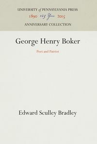 Produktbild: George Henry Boker