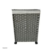 Produktbild: HTI-Living W&auml;schesammler 40 Liter Briena Grau W&auml;schesammler 40 Liter Briena Grau