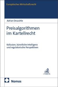 Produktbild: Preisalgorithmen im Kartellrecht